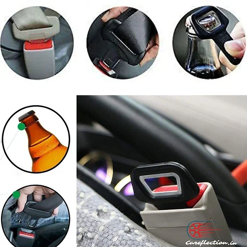 Dropship Universal Car Seat Belt Buckle Extension Extender Clip Auto Alarm  Stopper Seat Adapter 2pcs to Sell Online at a Lower Price